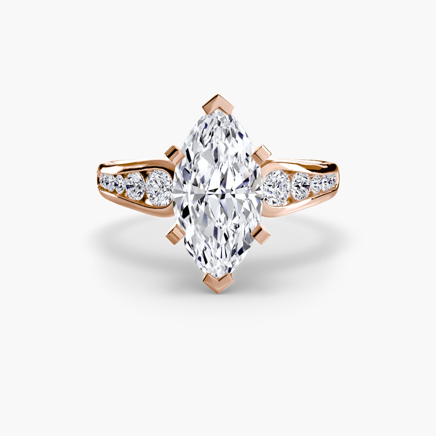 The "Hanoi" Solitaire with Pavé