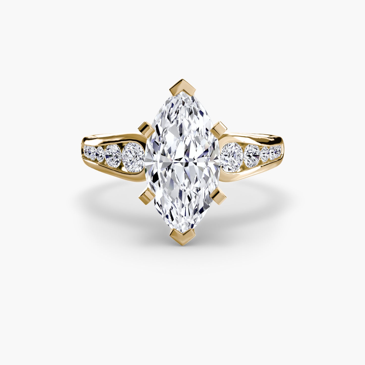 The "Hanoi" Solitaire with Pavé