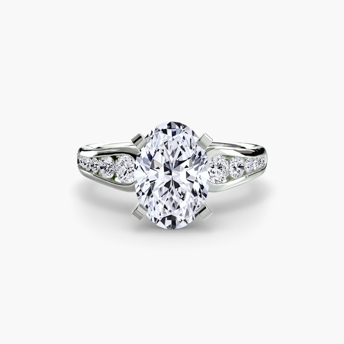 The "Hanoi" Solitaire with Pavé