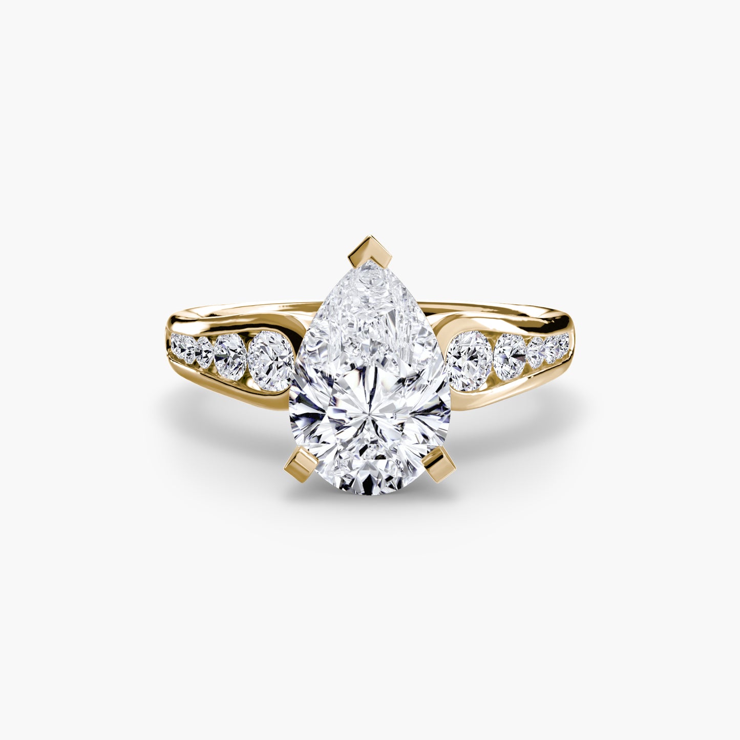 The "Hanoi" Solitaire with Pavé