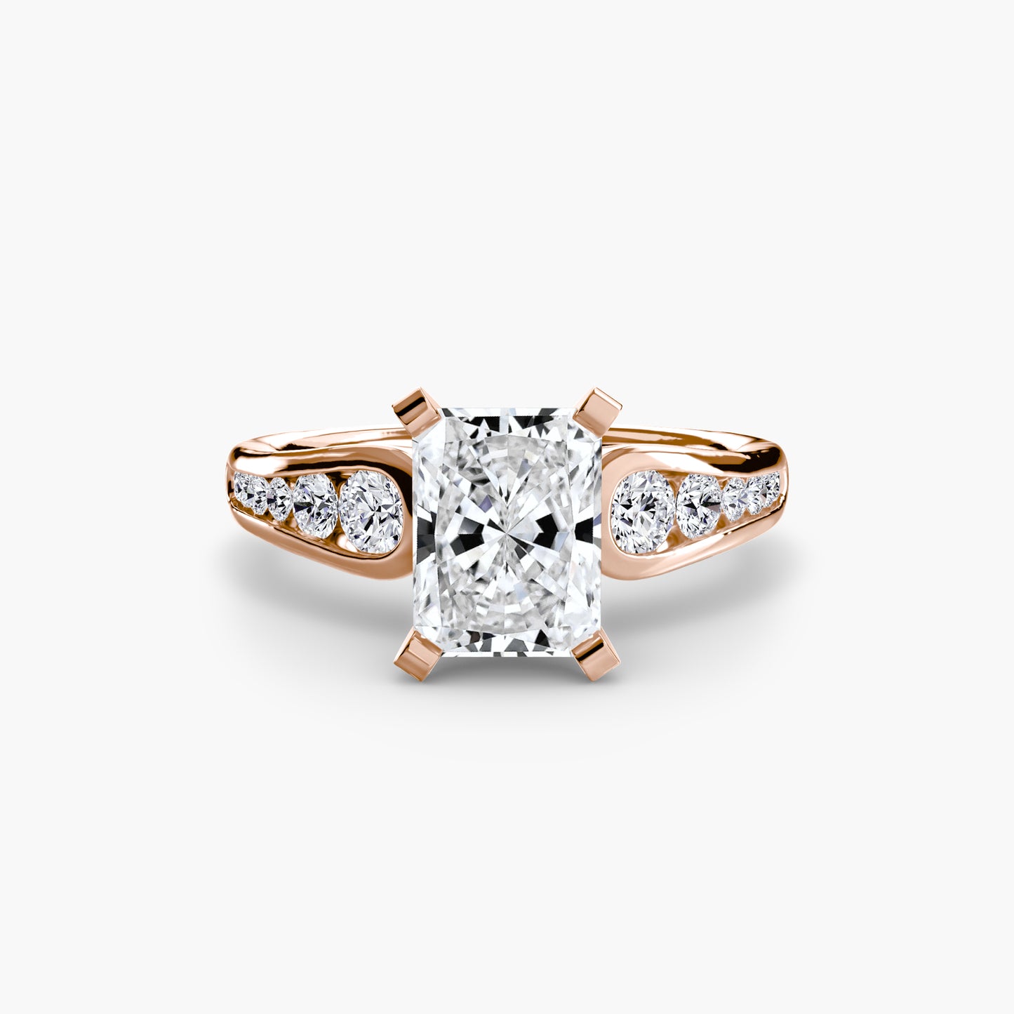 The "Hanoi" Solitaire with Pavé