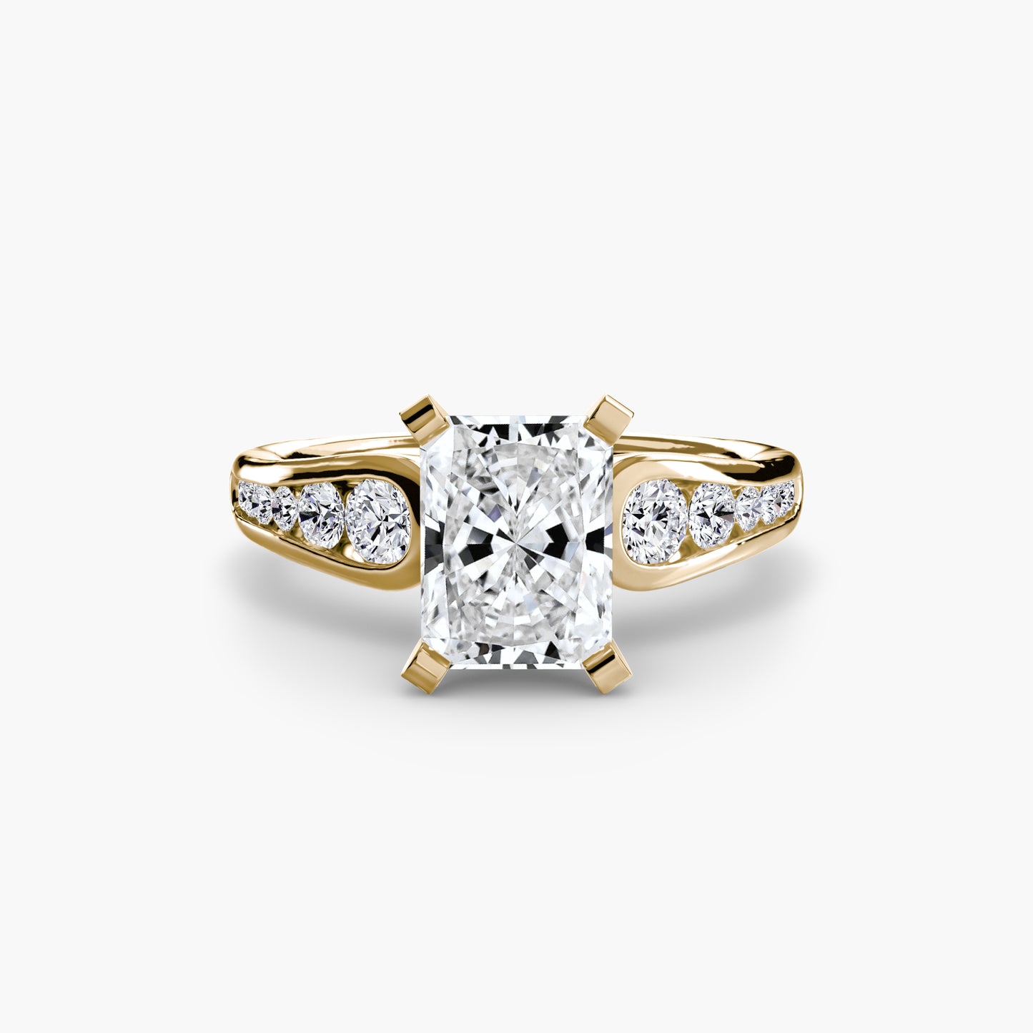 The "Hanoi" Solitaire with Pavé