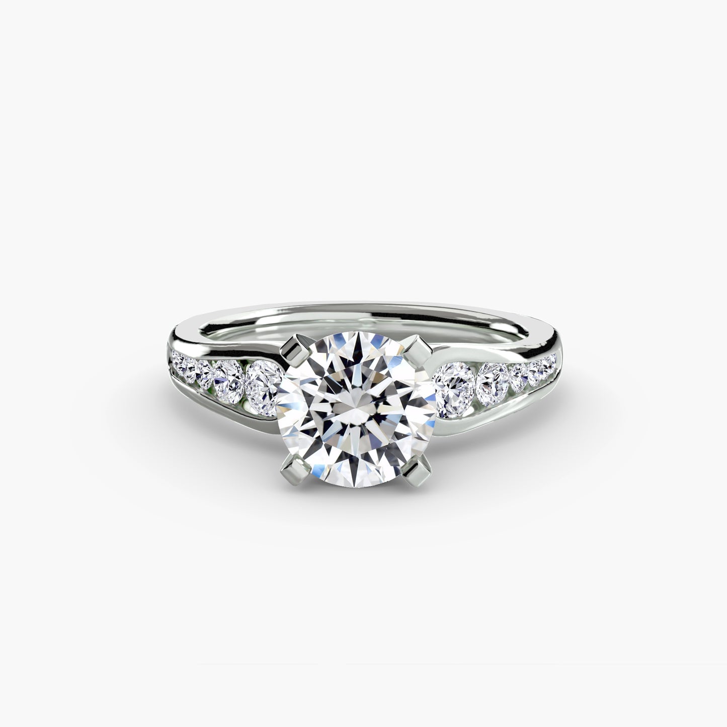 The "Hanoi" Solitaire with Pavé