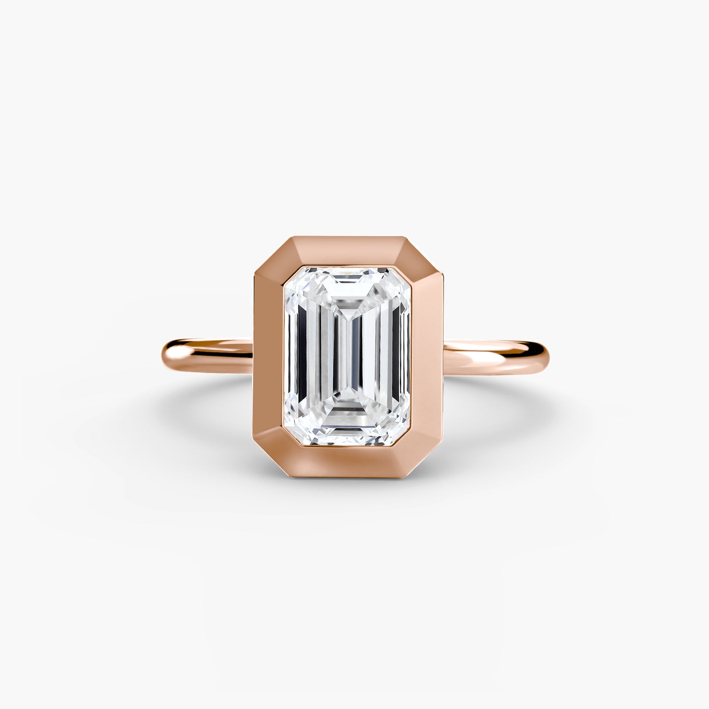 The "Stockholm" Bezel Set Solitaire