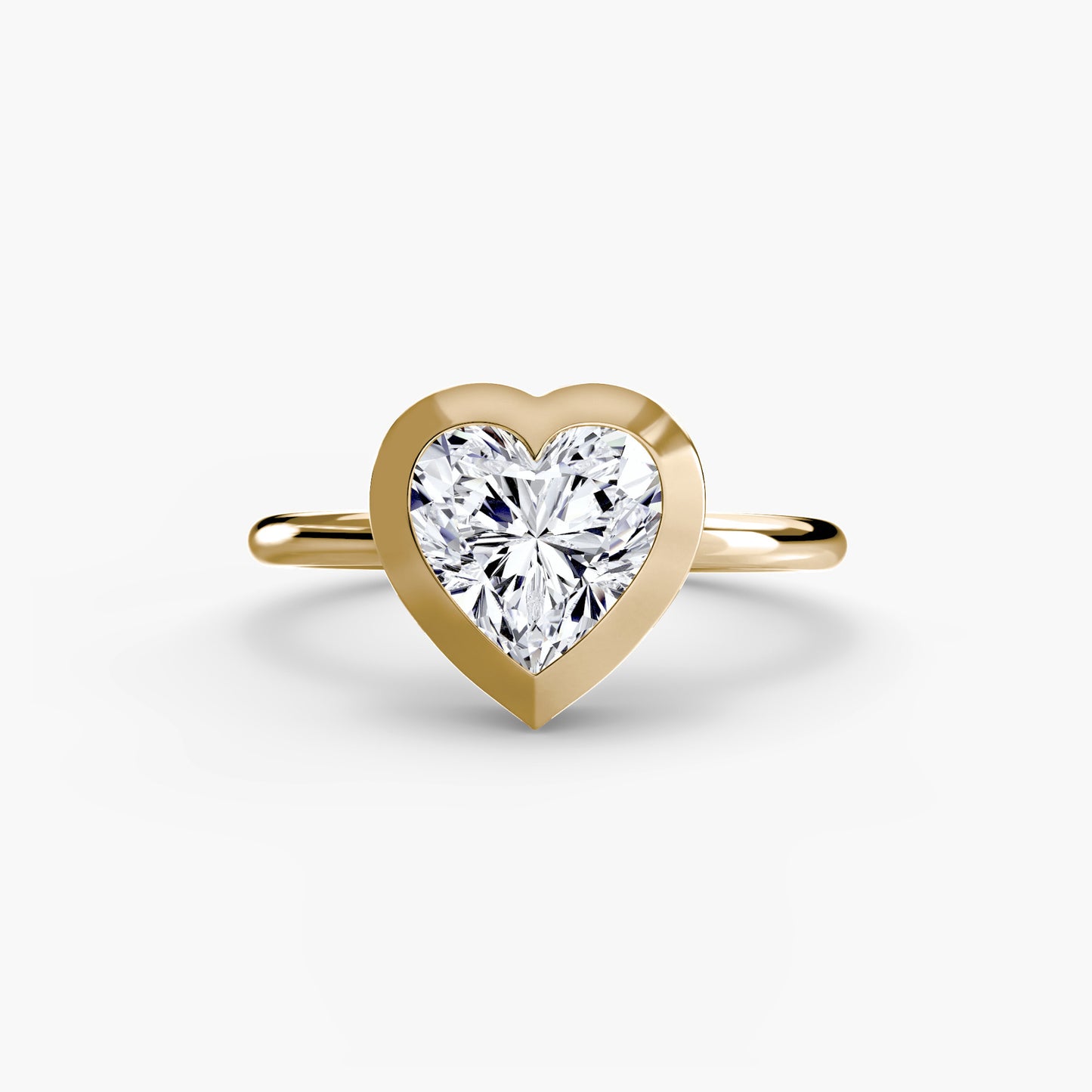 The "Stockholm" Bezel Set Solitaire