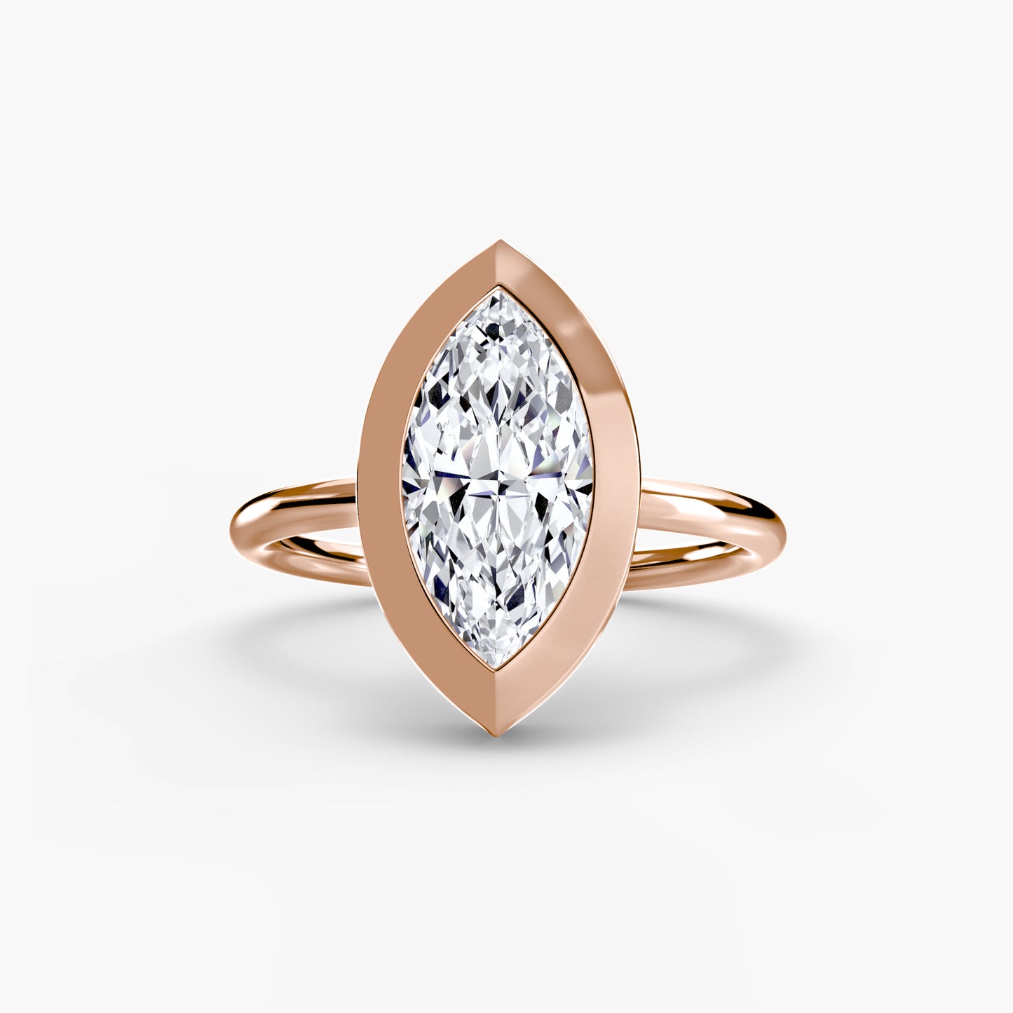 The "Stockholm" Bezel Set Solitaire