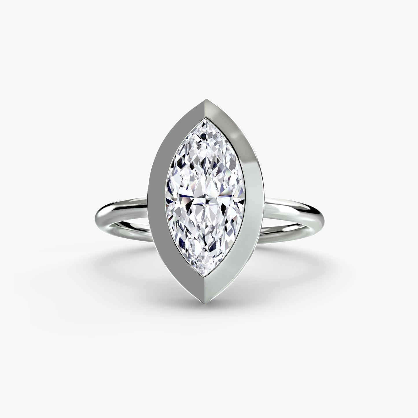 The "Stockholm" Bezel Set Solitaire