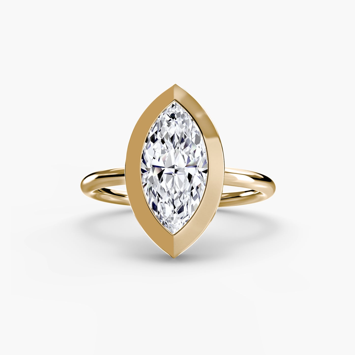 The "Stockholm" Bezel Set Solitaire