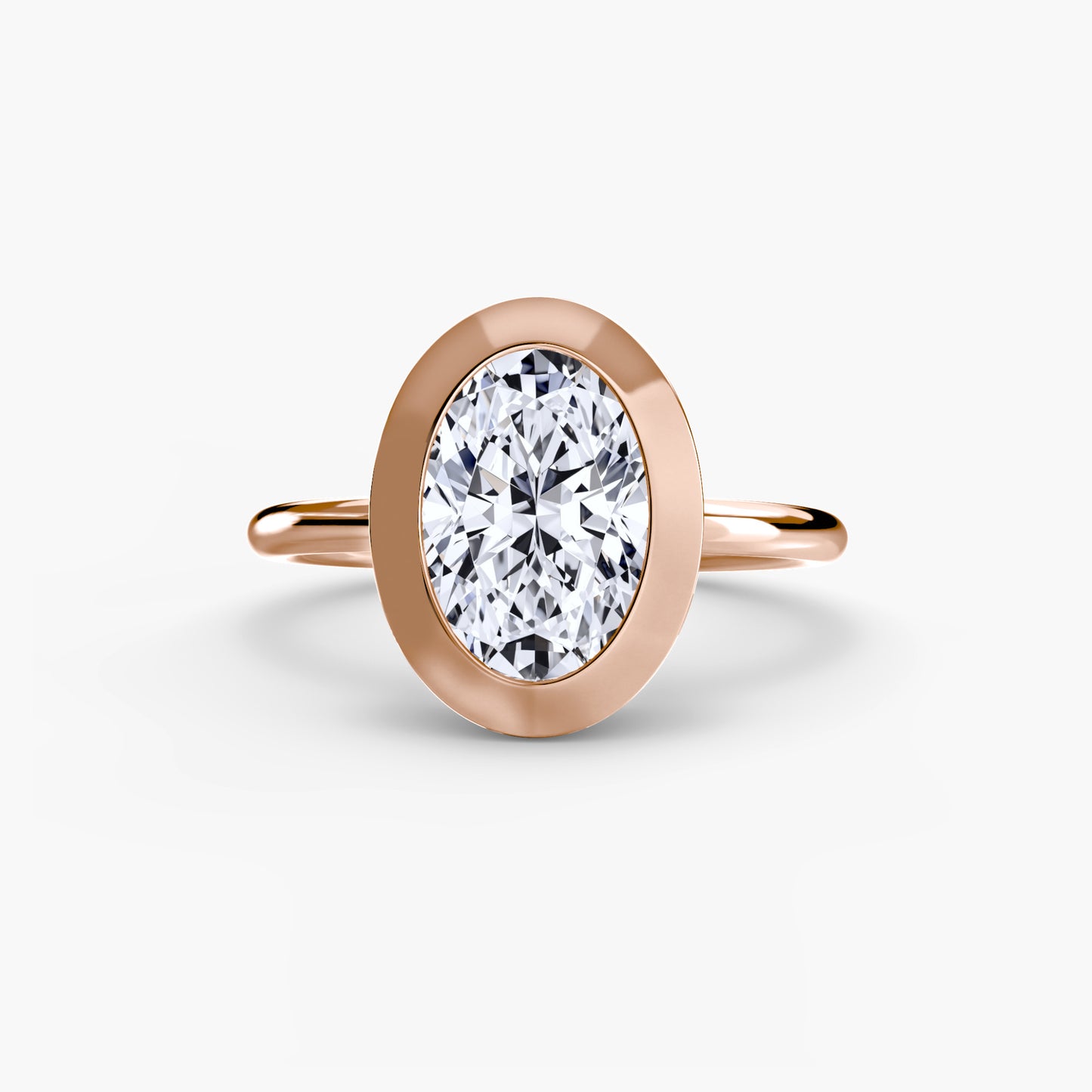 The "Stockholm" Bezel Set Solitaire