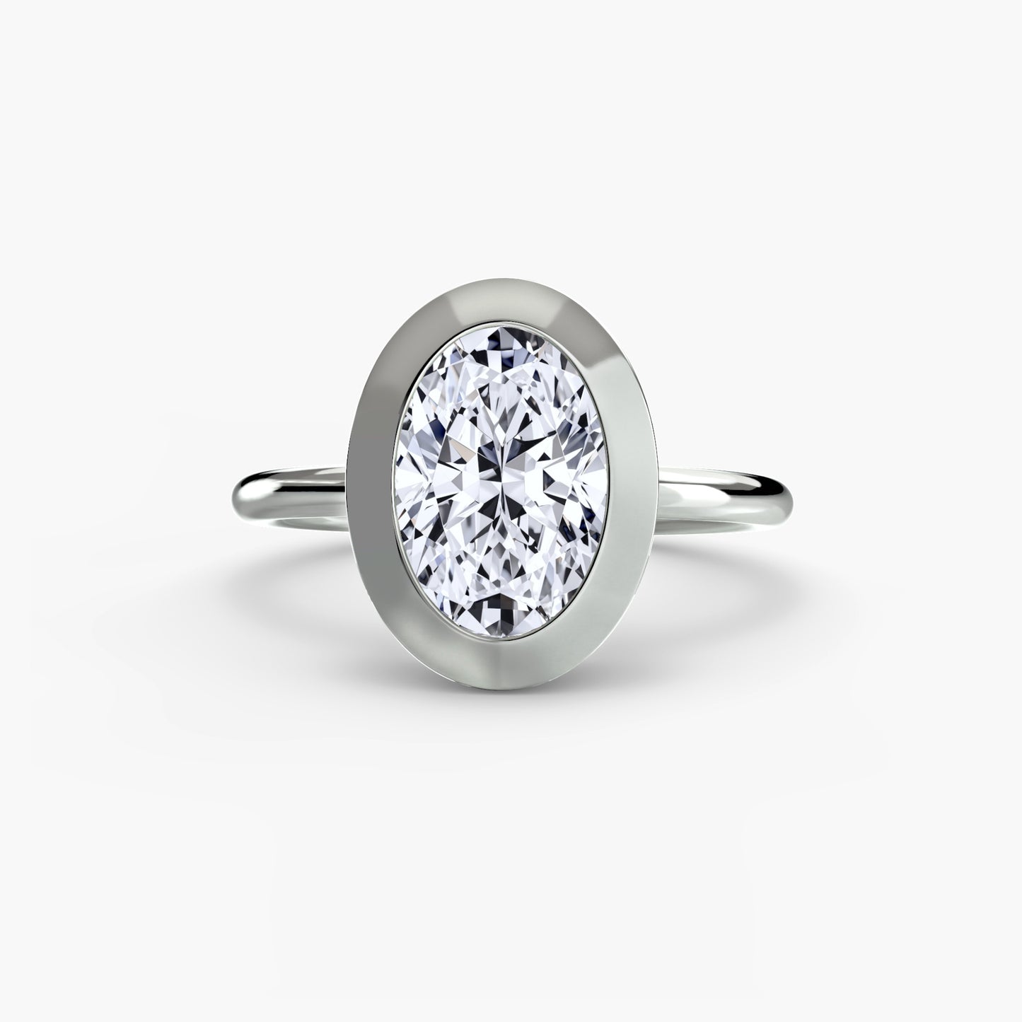 The "Stockholm" Bezel Set Solitaire