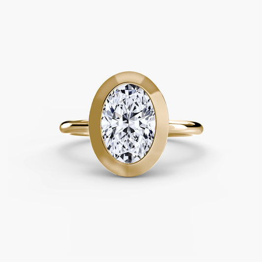 The "Stockholm" Bezel Set Solitaire