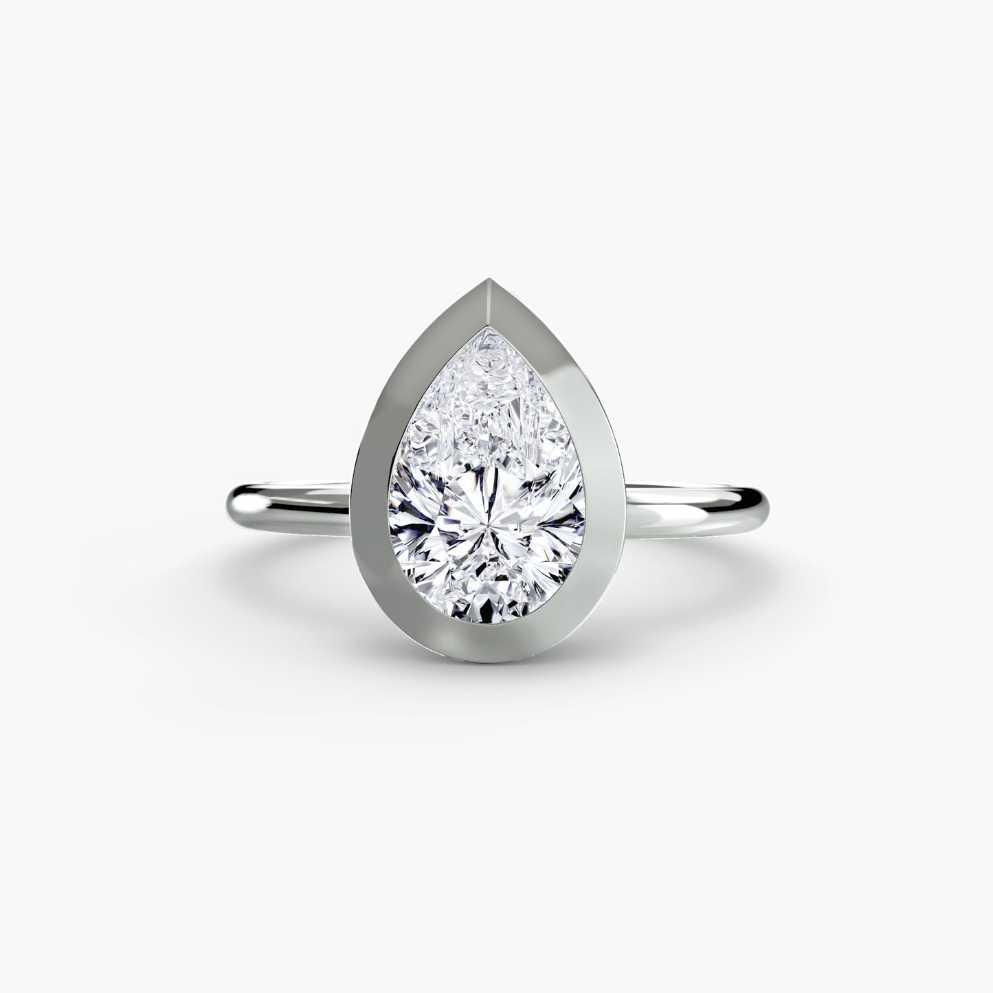 The "Stockholm" Bezel Set Solitaire