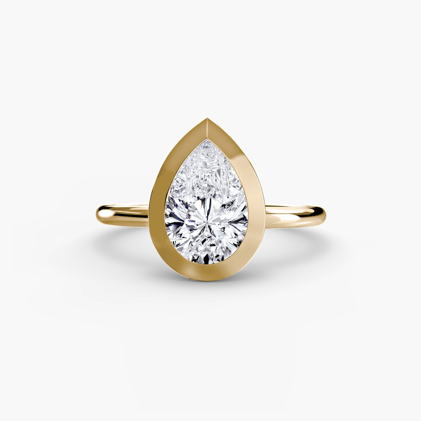 The "Stockholm" Bezel Set Solitaire