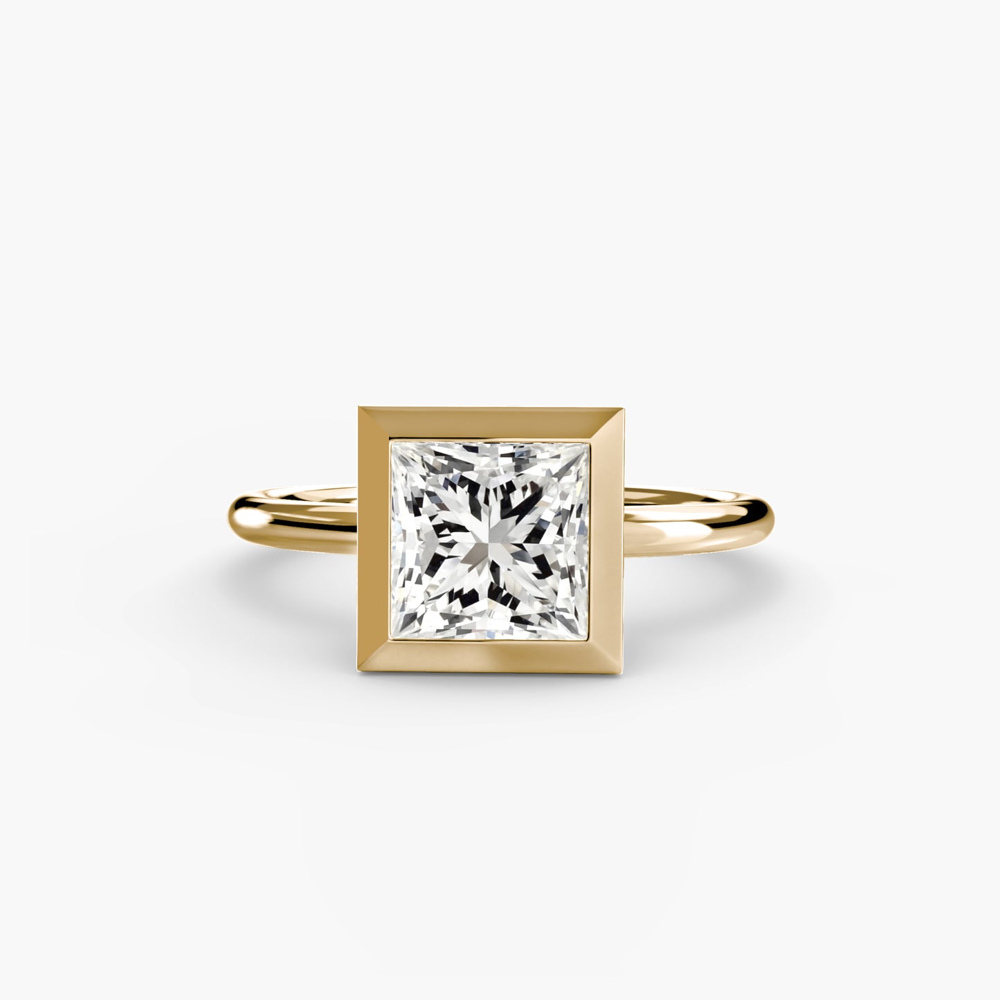 The "Stockholm" Bezel Set Solitaire