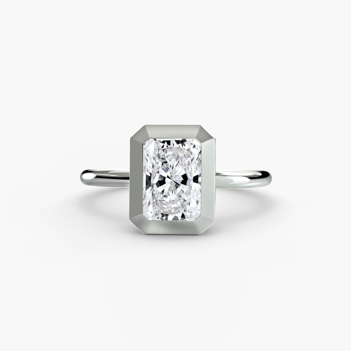The "Stockholm" Bezel Set Solitaire