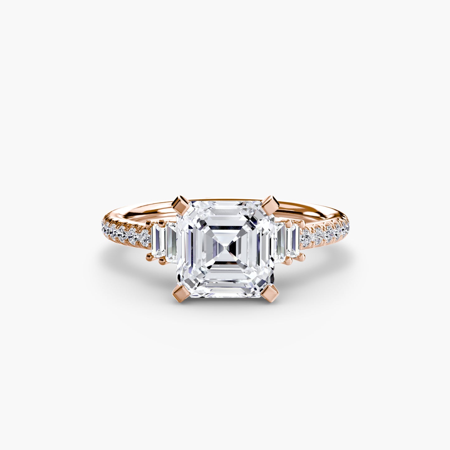 The "Copenhagen" Solitaire with Pavé