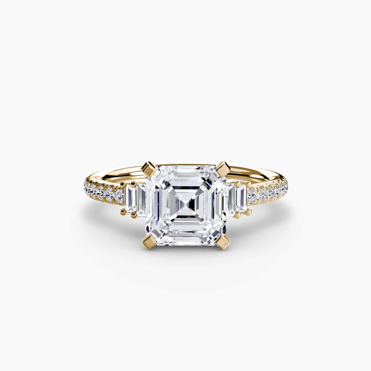 The "Copenhagen" Solitaire with Pavé