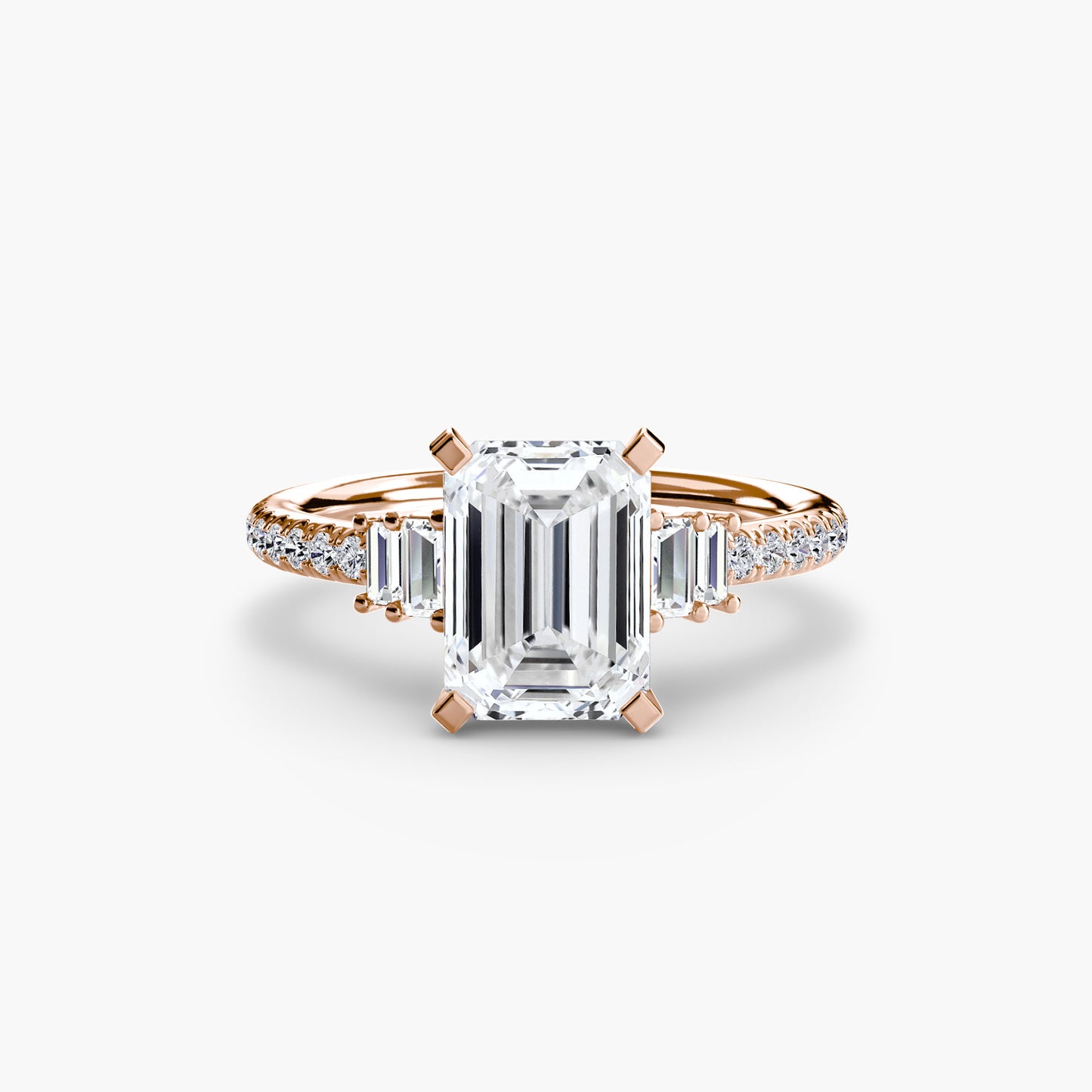 The "Copenhagen" Solitaire with Pavé