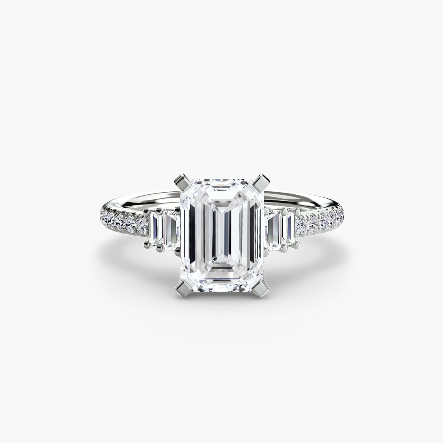 The "Copenhagen" Solitaire with Pavé