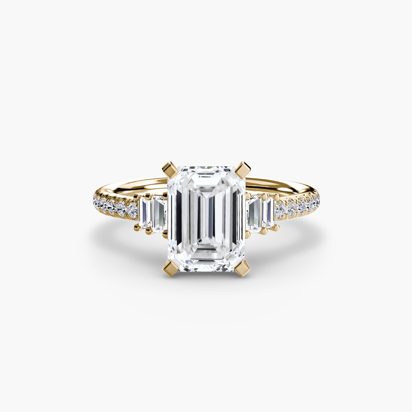 The "Copenhagen" Solitaire with Pavé