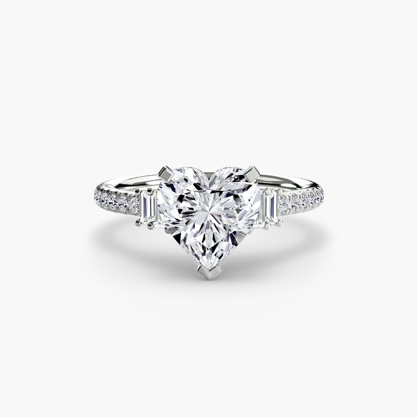 The "Copenhagen" Solitaire with Pavé