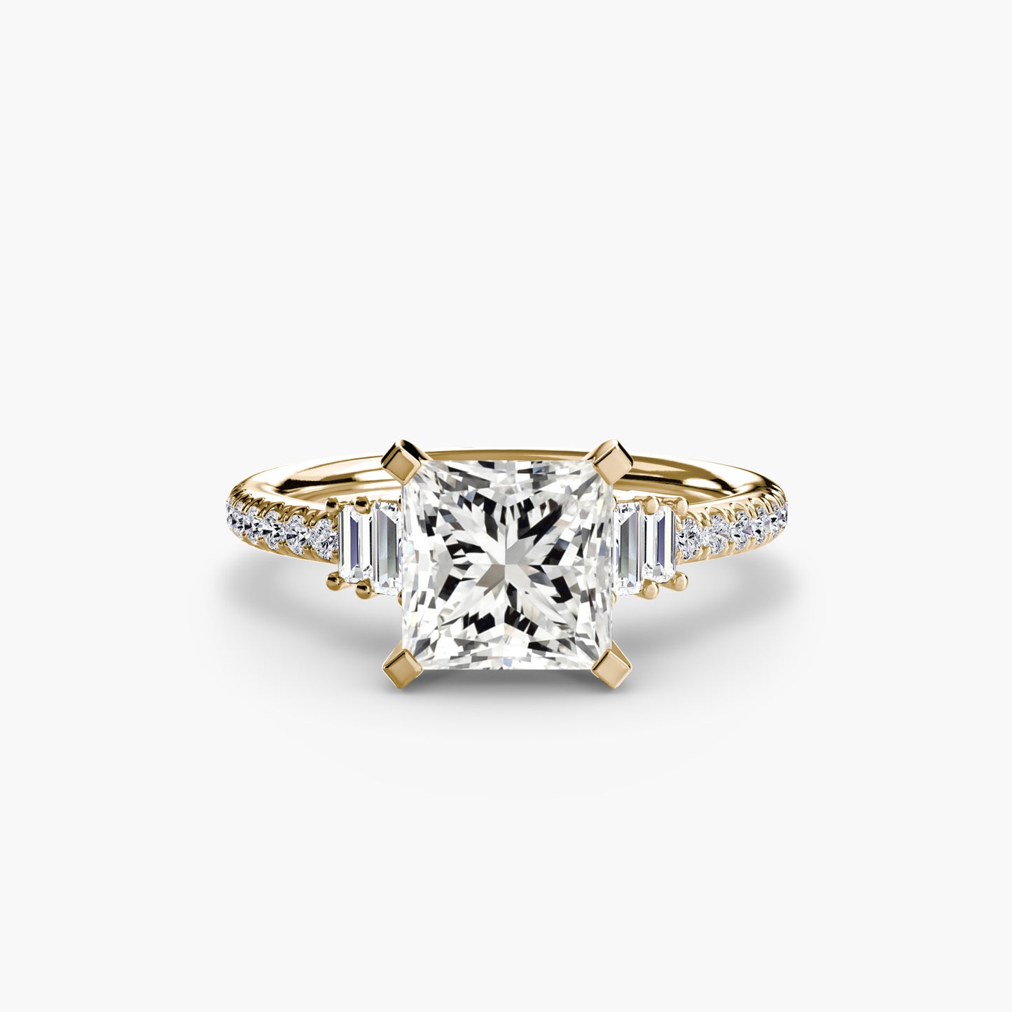 The "Copenhagen" Solitaire with Pavé