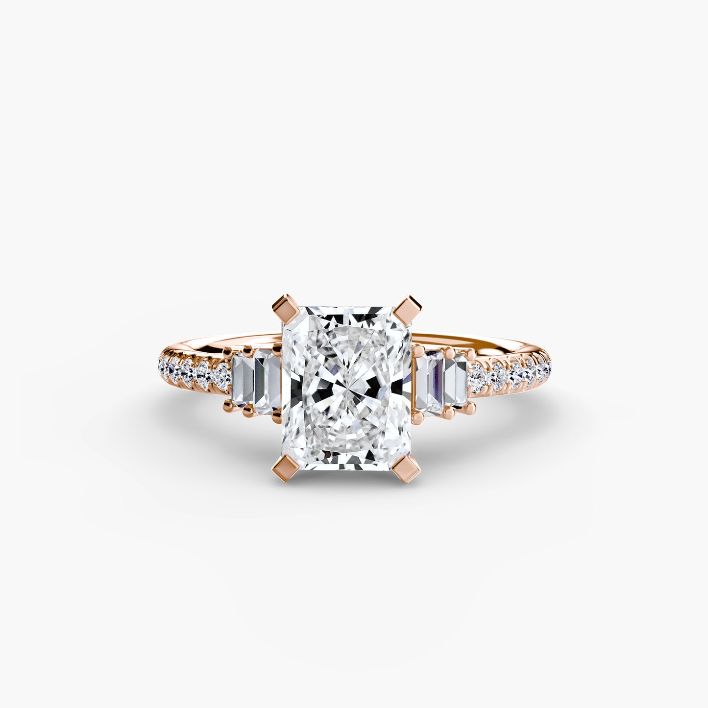 The "Copenhagen" Solitaire with Pavé