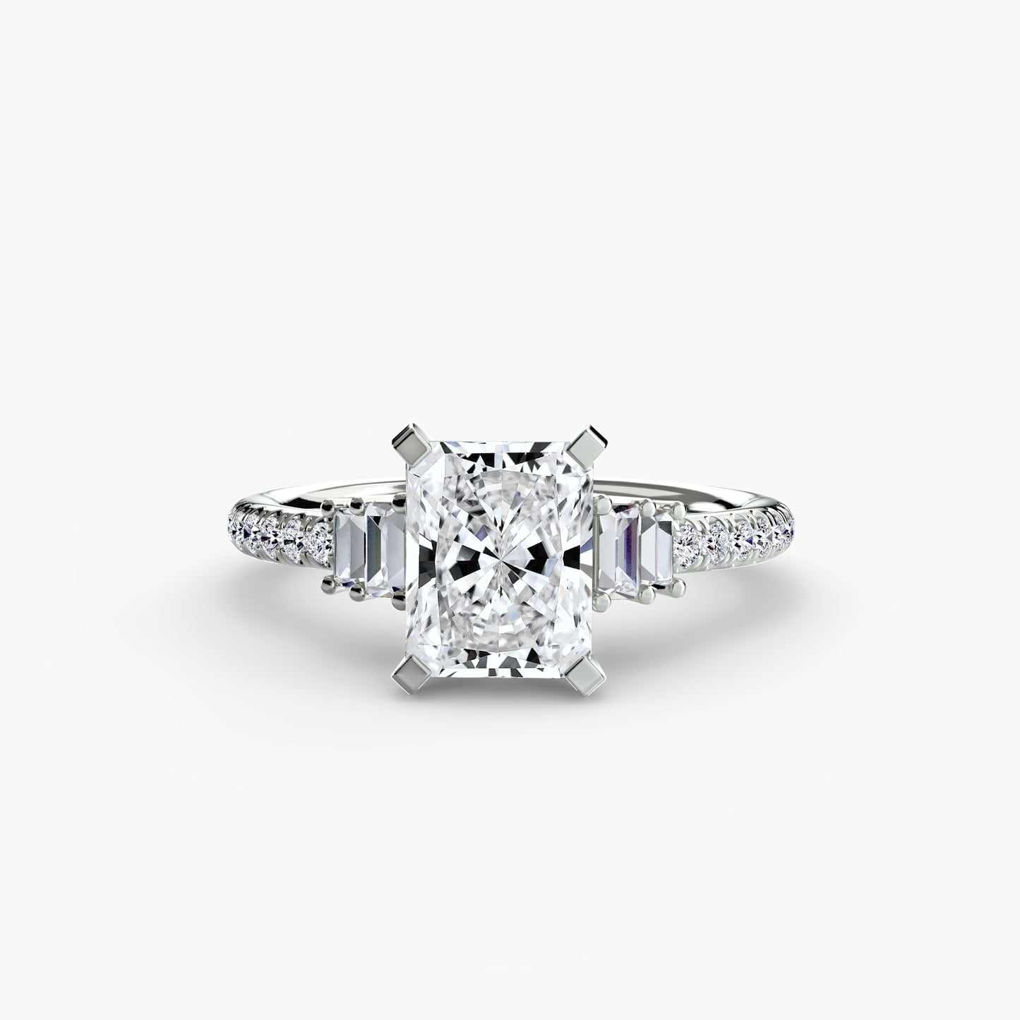The "Copenhagen" Solitaire with Pavé