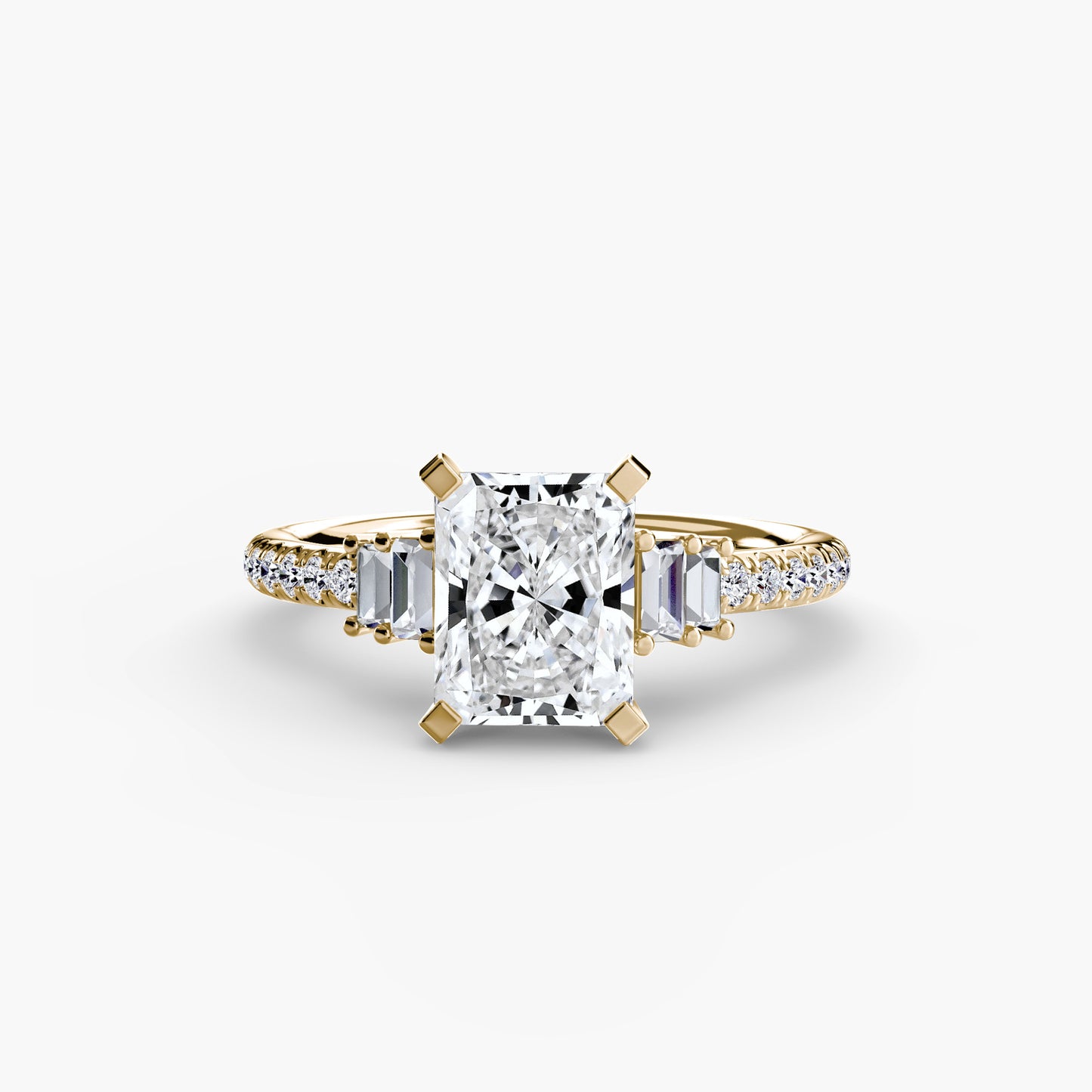 The "Copenhagen" Solitaire with Pavé