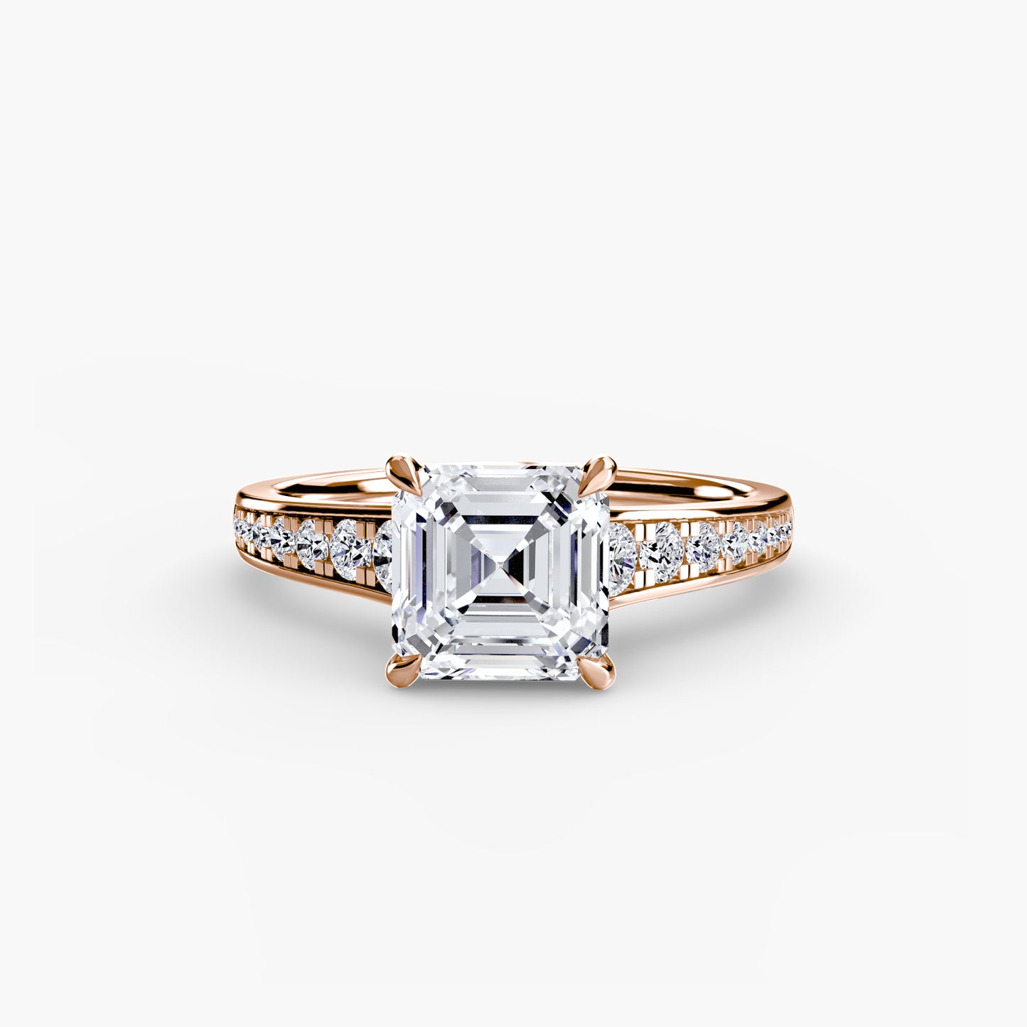 The "Capri" Solitaire with Pavé