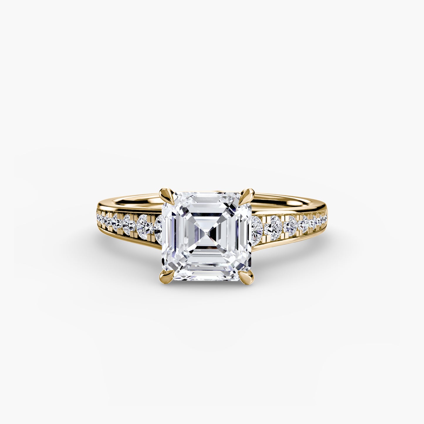 The "Capri" Solitaire with Pavé