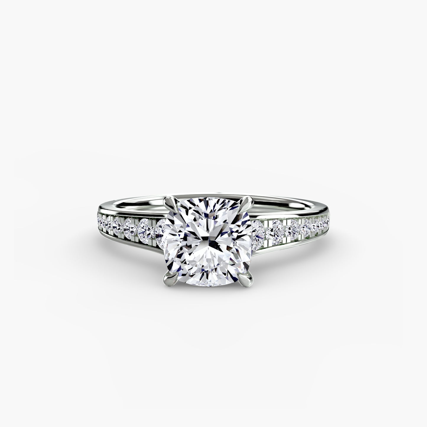 The "Capri" Solitaire with Pavé