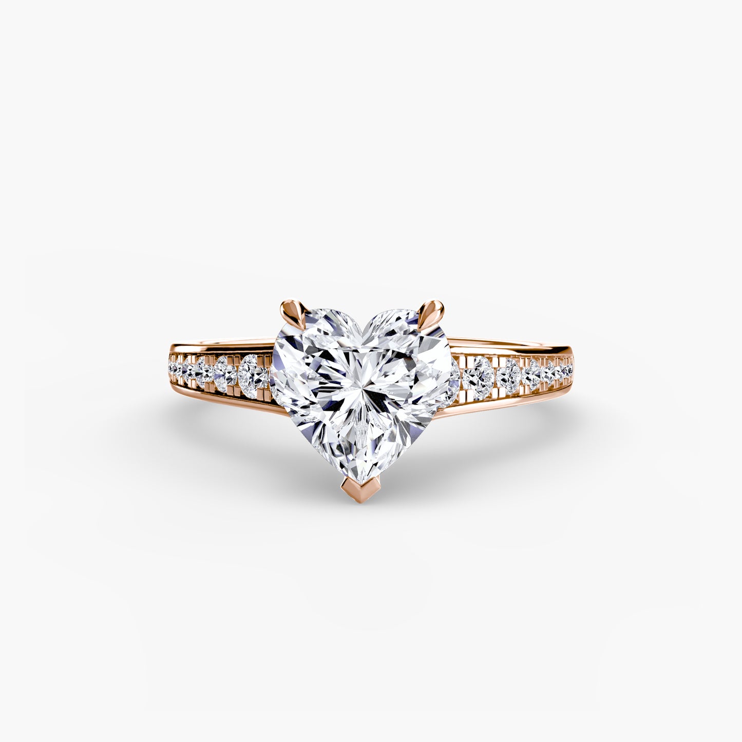 The "Capri" Solitaire with Pavé