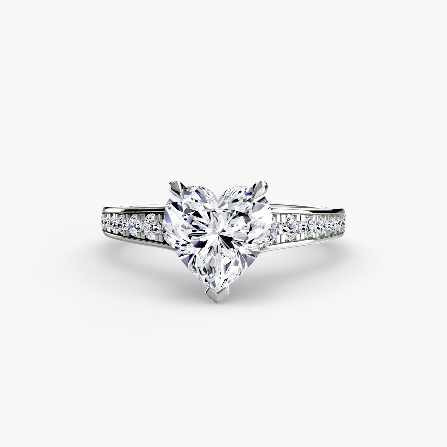 The "Capri" Solitaire with Pavé