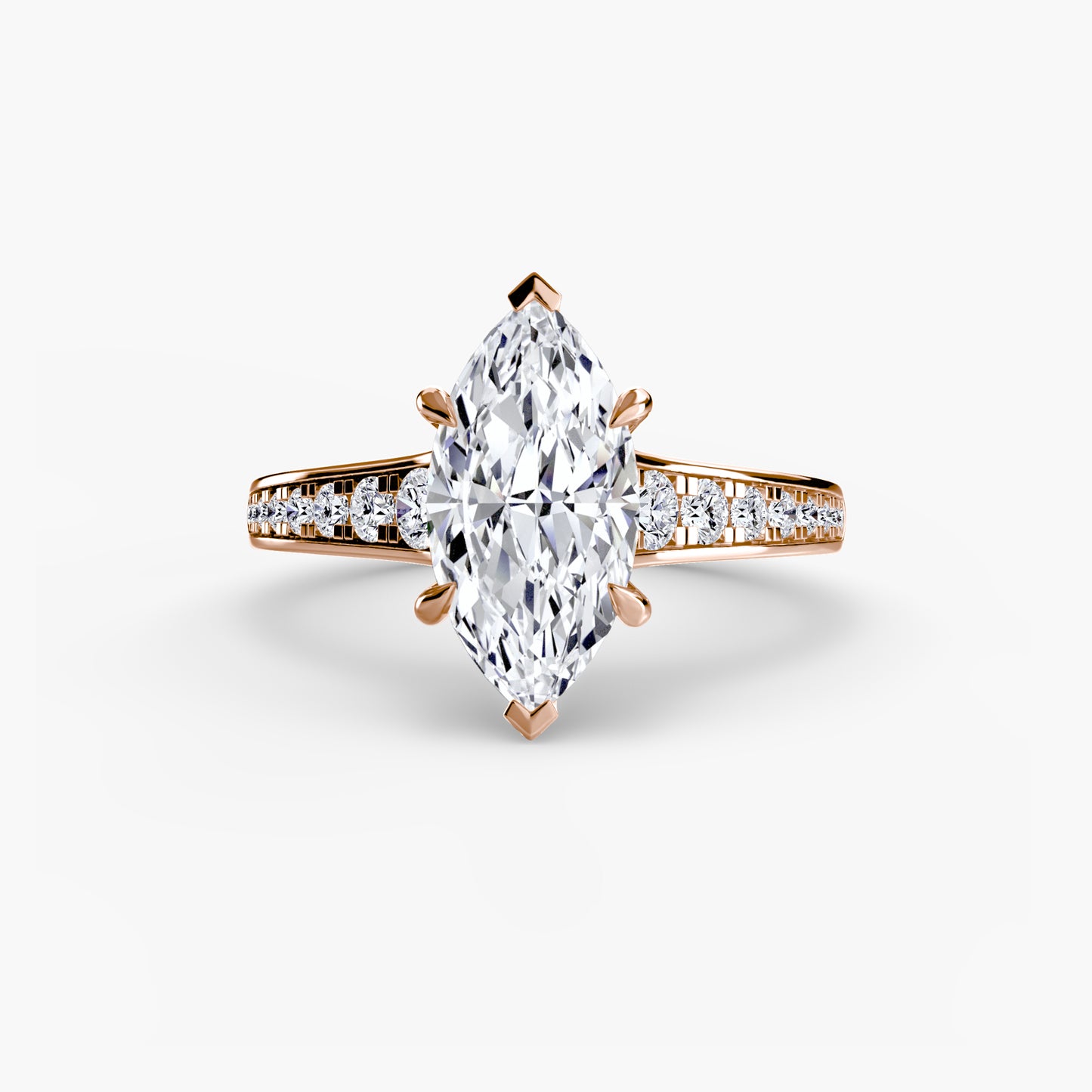 The "Capri" Solitaire with Pavé