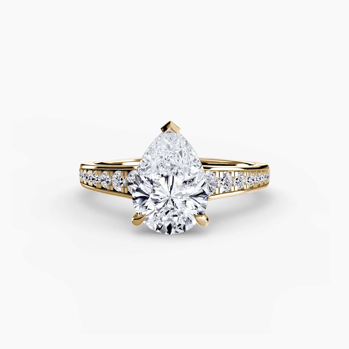 The "Capri" Solitaire with Pavé
