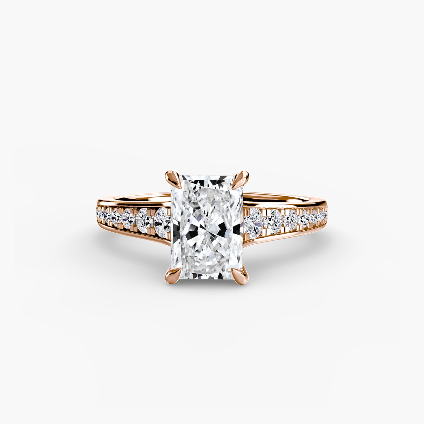 The "Capri" Solitaire with Pavé