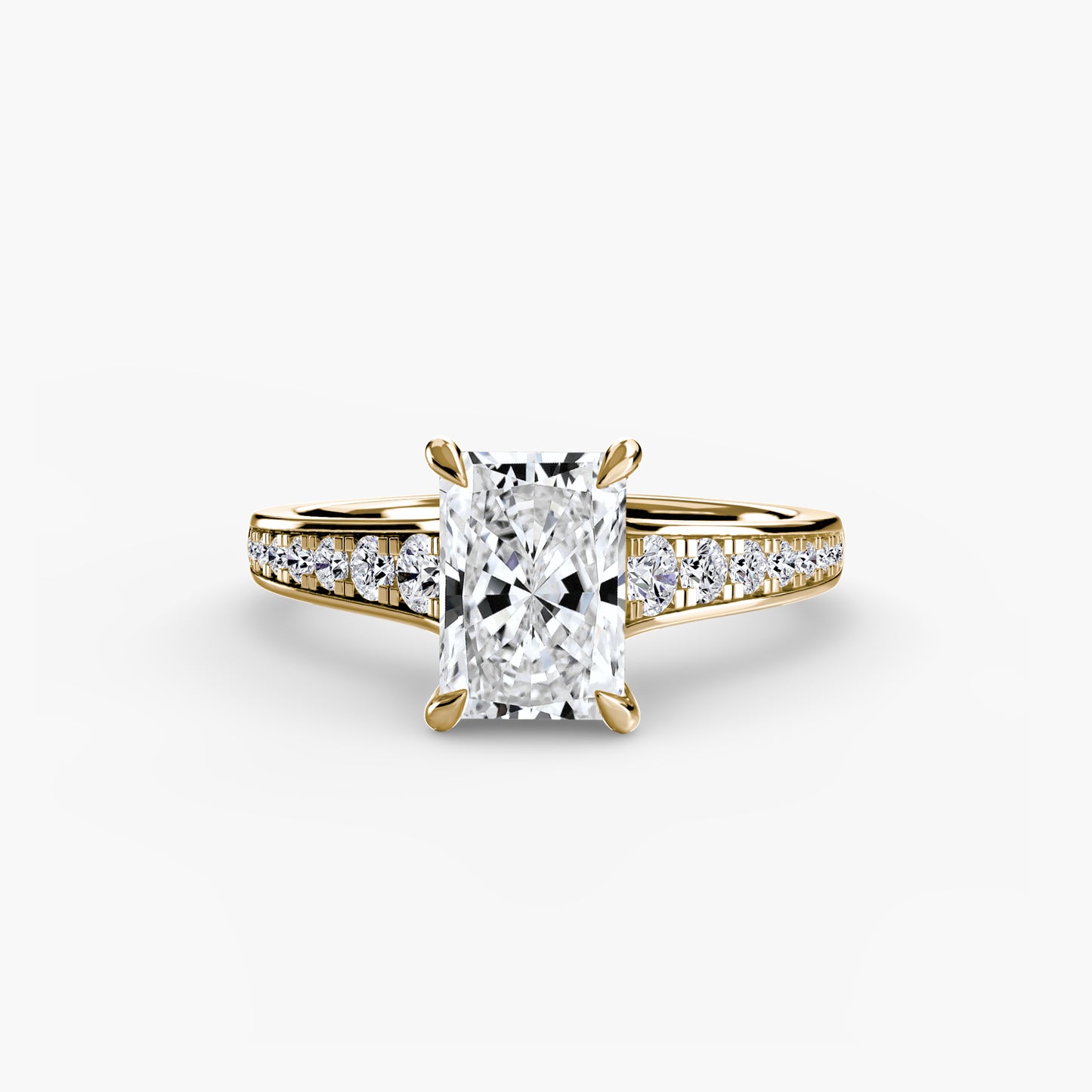 The "Capri" Solitaire with Pavé