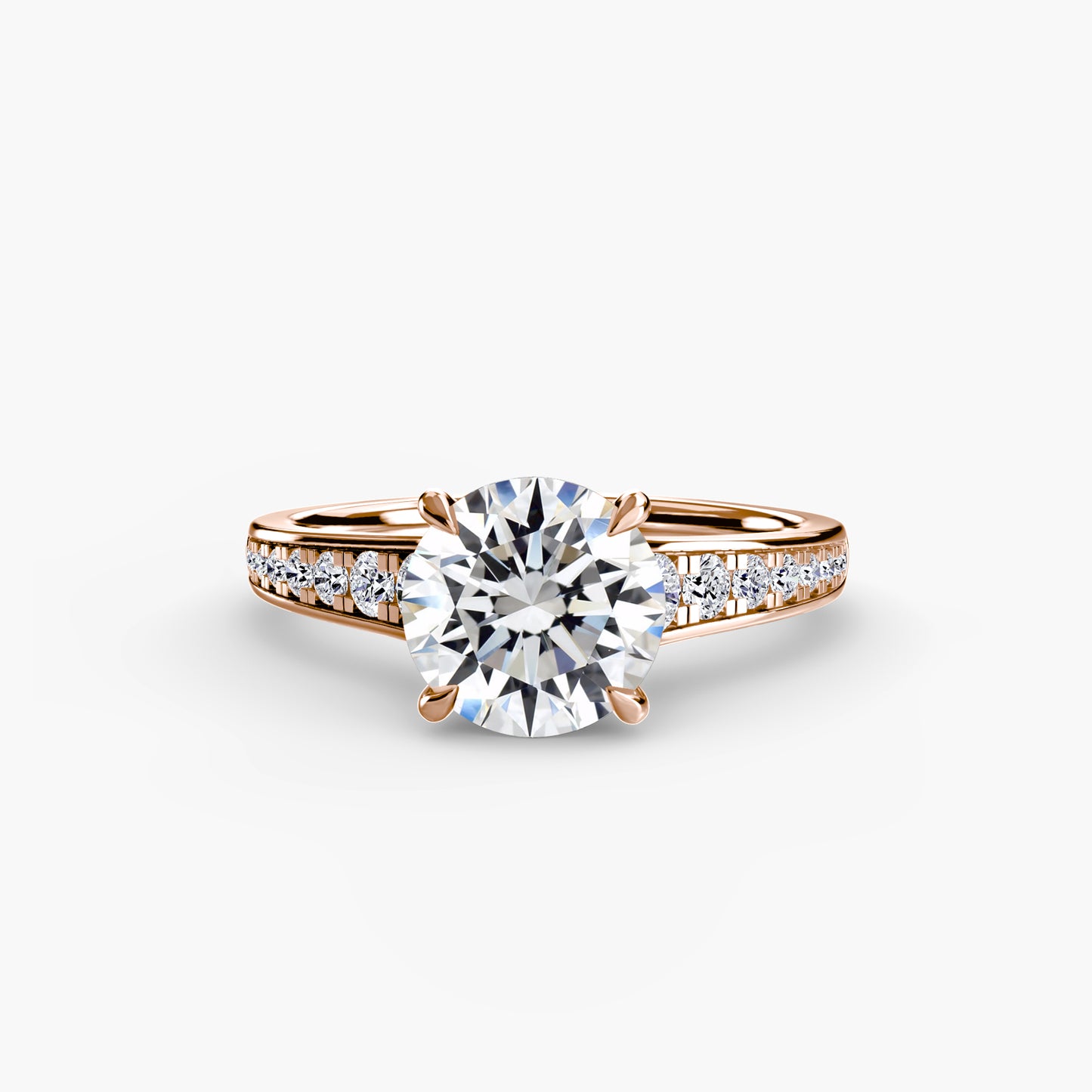 The "Capri" Solitaire with Pavé