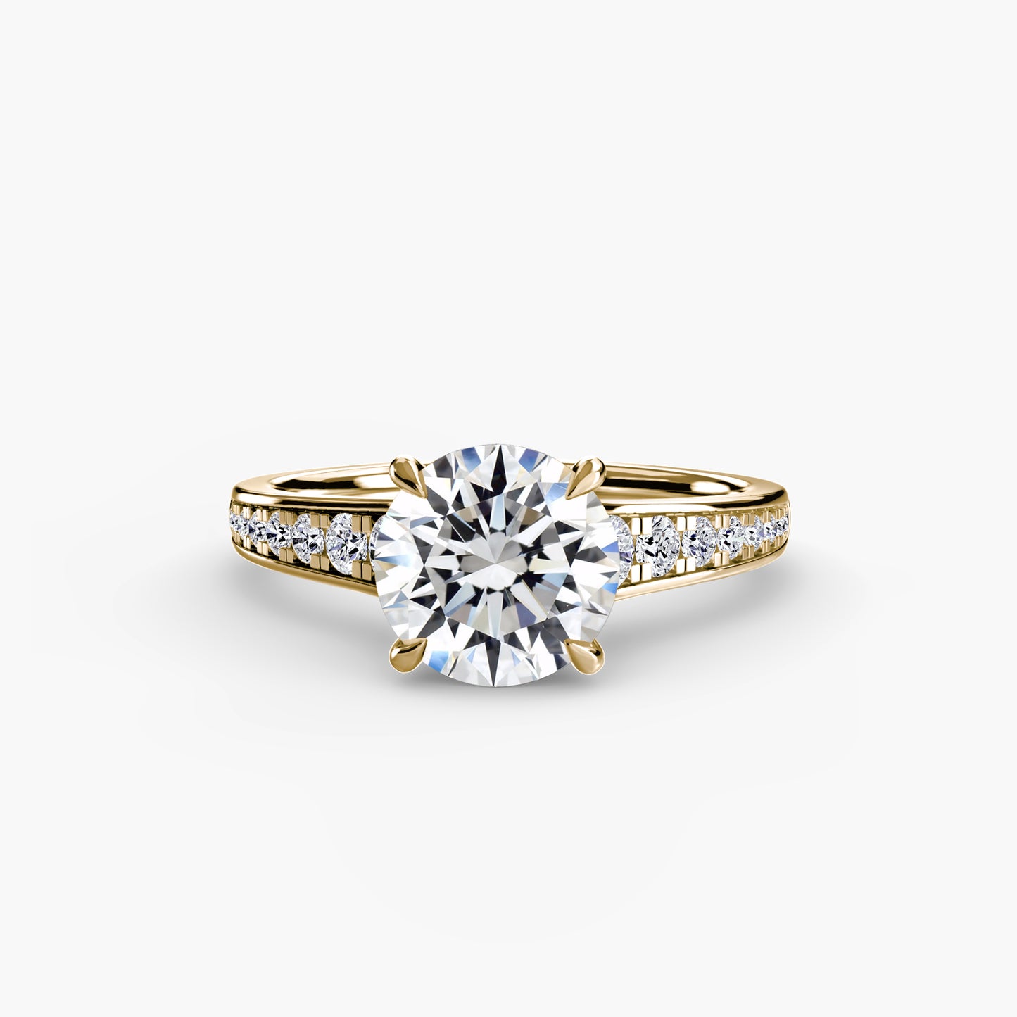 The "Capri" Solitaire with Pavé