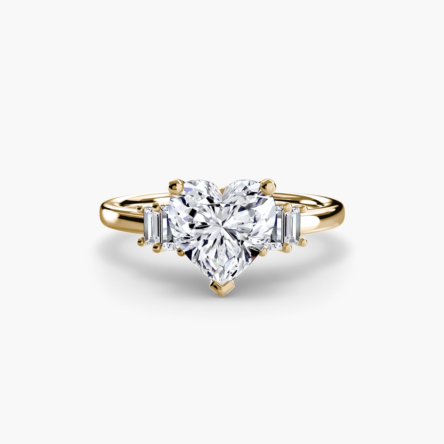 The "Napa" Baguette Accent Solitaire