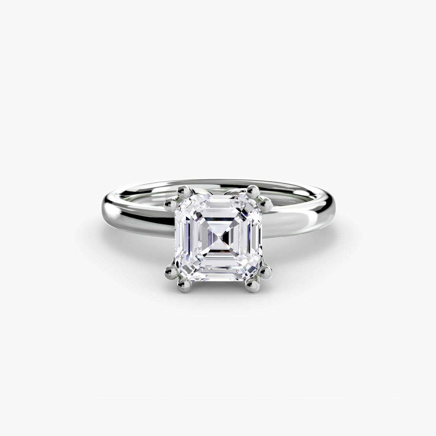 The "Bali" Solitaire Ring