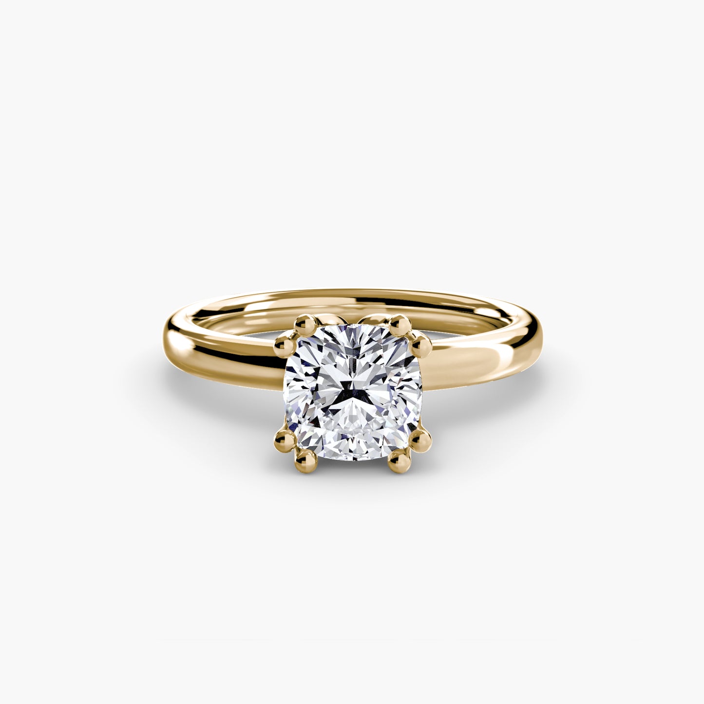 The "Bali" Solitaire Ring