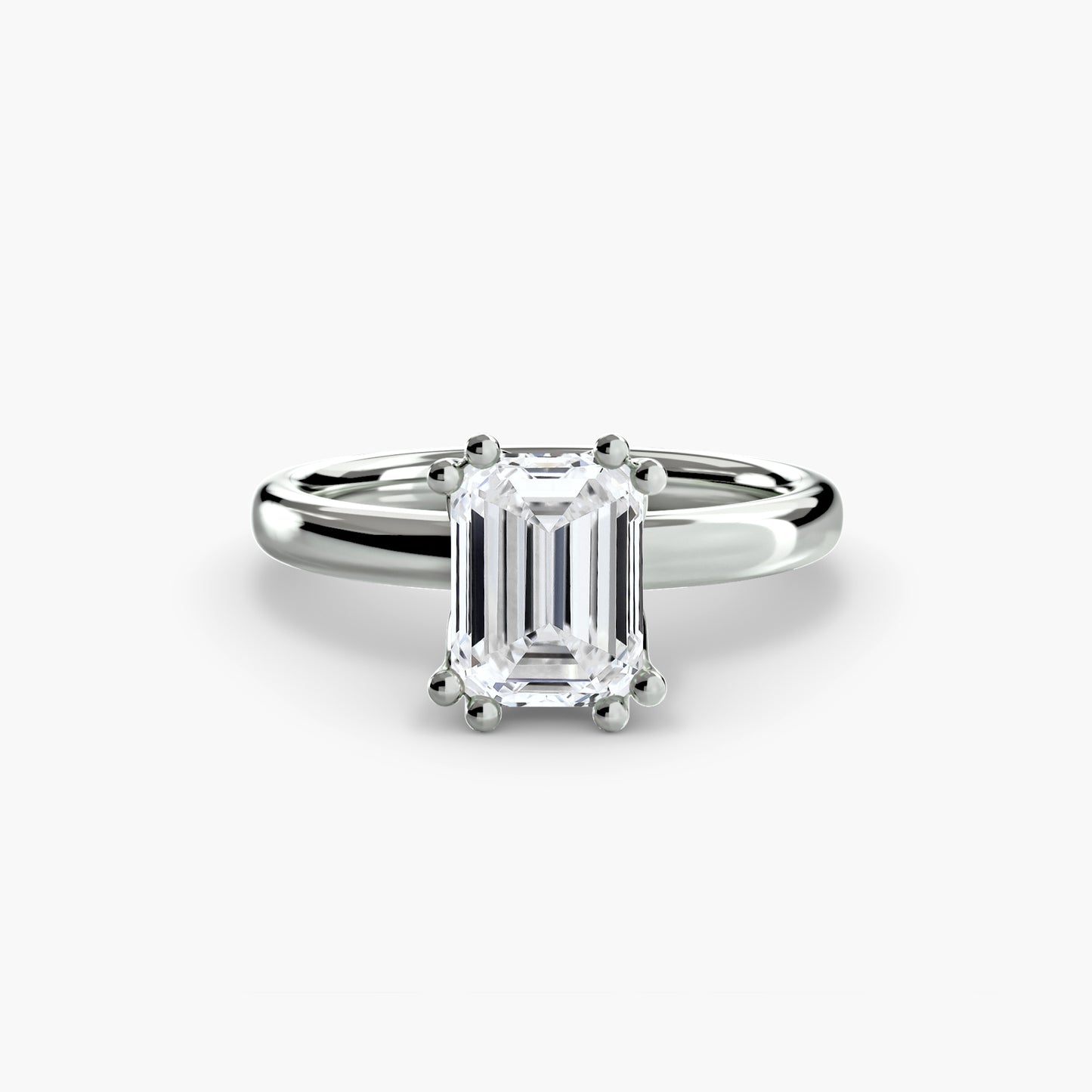 The "Bali" Solitaire Ring