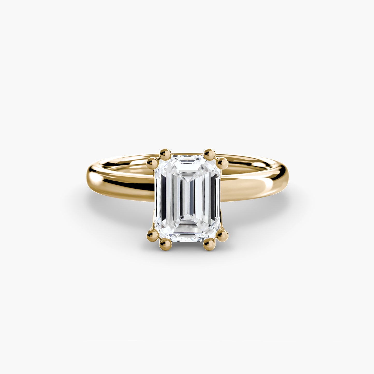 The "Bali" Solitaire Ring
