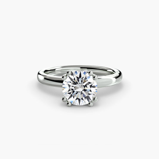 The "Bali" Solitaire Ring