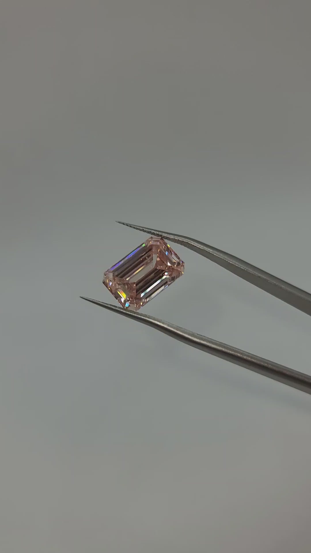 Video or pink lab diamond