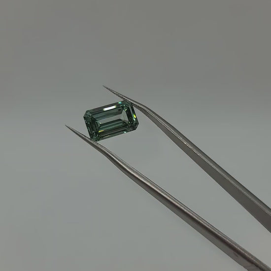 video for green lab diamond